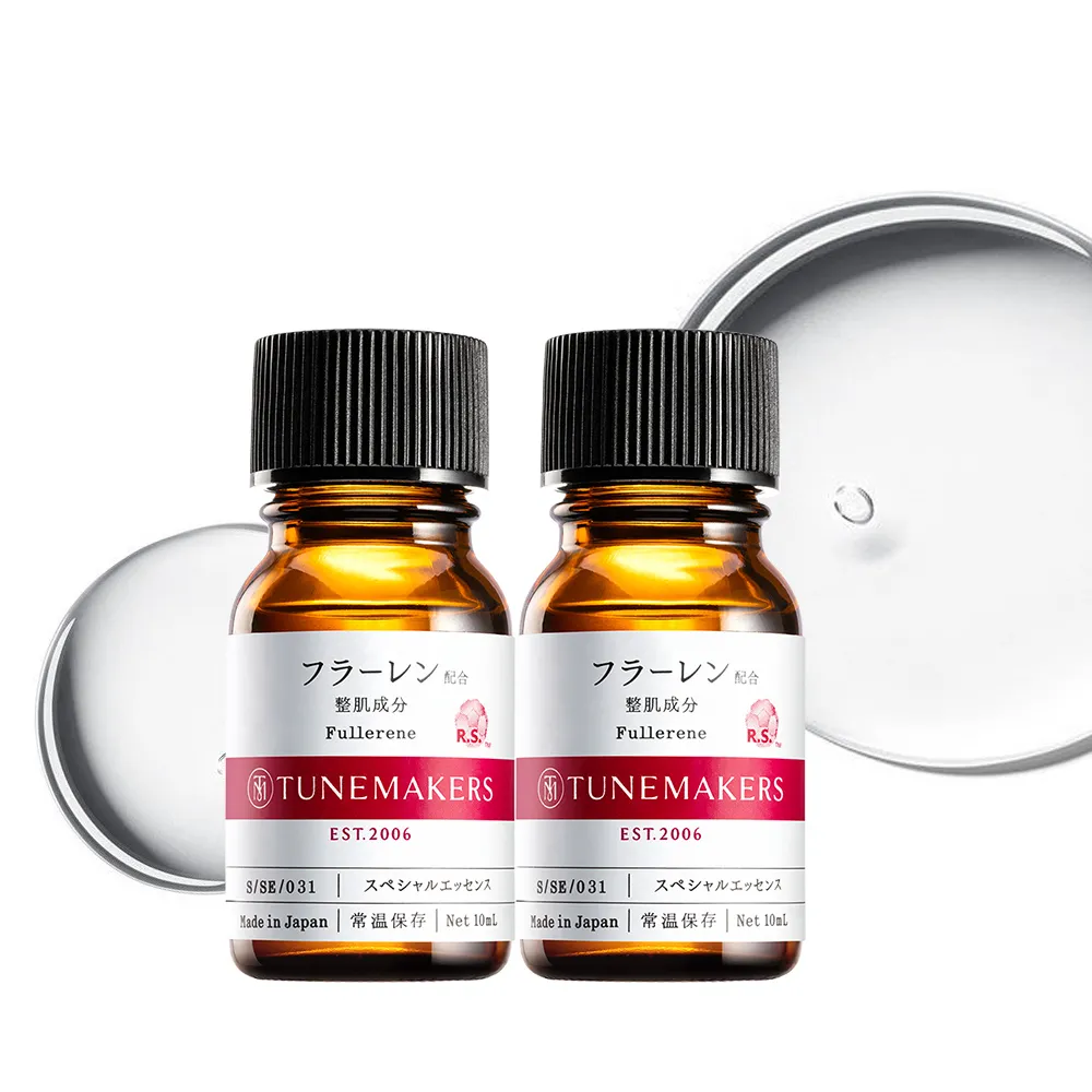 【TUNEMAKERS 渡美】富勒烯全面修護原液 10ml 2入組(抗老首選)