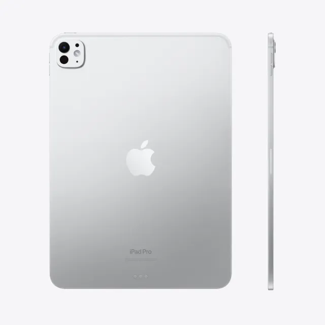 【Apple】2024 iPad Pro 11吋/WiFi/256G(三折筆槽殼+鋼化保貼組)