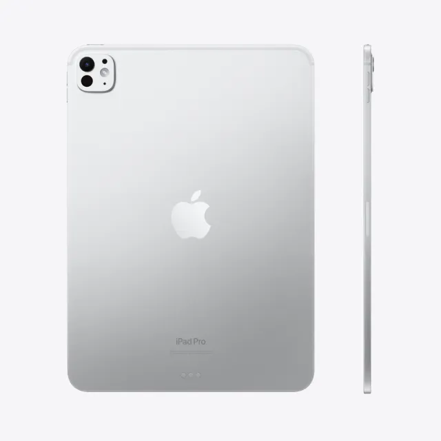 【Apple】2024 iPad Pro 13吋/WiFi/256G(三折筆槽殼+鋼化保貼組)