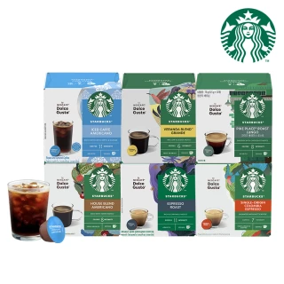 【STARBUCKS 星巴克】多趣酷思咖啡膠囊12顆/盒