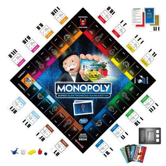 【ToysRUs 玩具反斗城】Monopoly地產大亨 超級電子銀行版