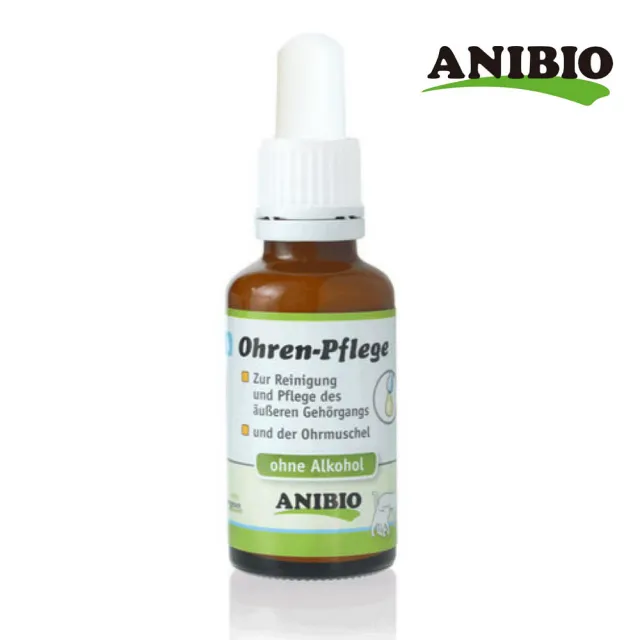 【ANIBIO 德國家醫】花萃耳道健康露 30ml(寵物耳道清潔)