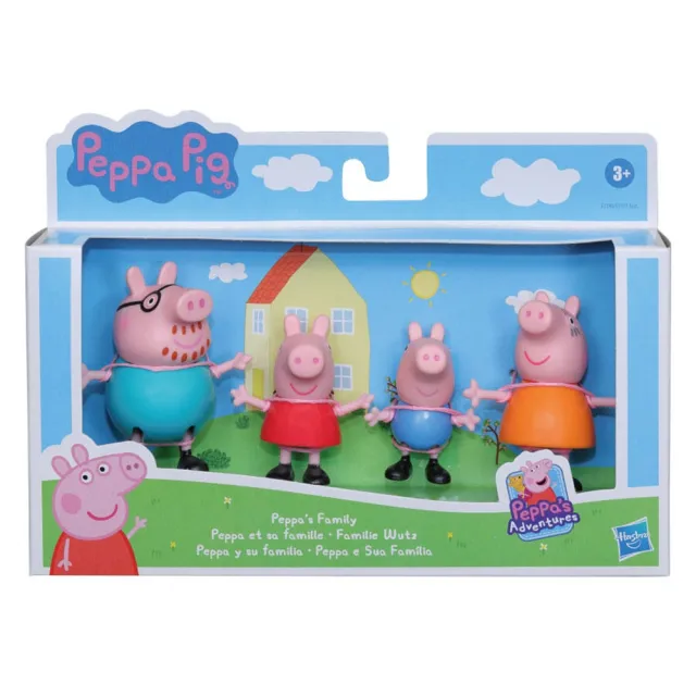 【ToysRUs 玩具反斗城】Peppa Pig粉紅豬小妹 佩佩豬家族角色組- 隨機發貨