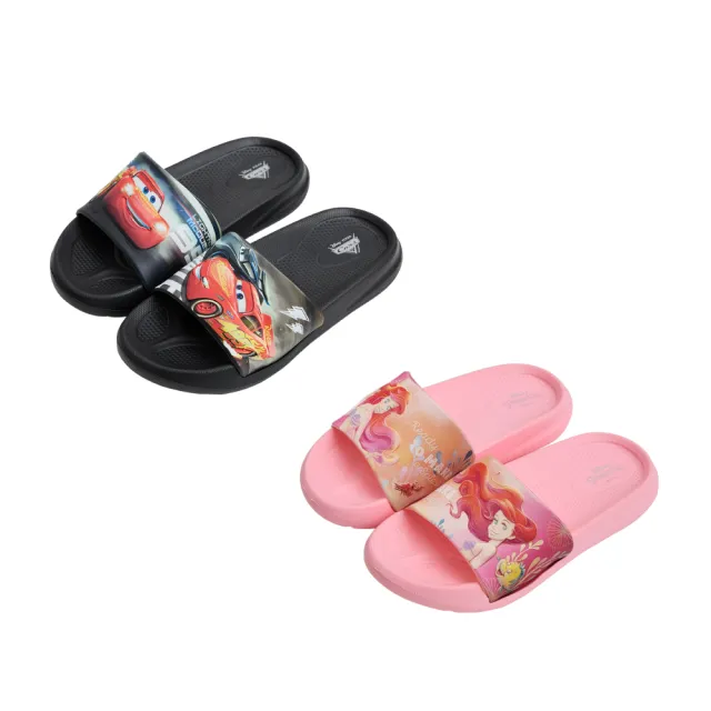 【Disney 迪士尼】迪士尼童鞋 小美人魚 公主 麥坤 立體造型防水拖鞋(MIT台灣在地工廠製造)