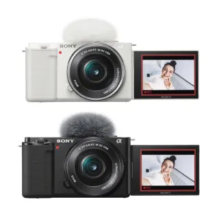 【SONY 索尼】可換鏡頭式Vlog相機 Alpha ZV-E10L(公司貨 保固18+6個月)