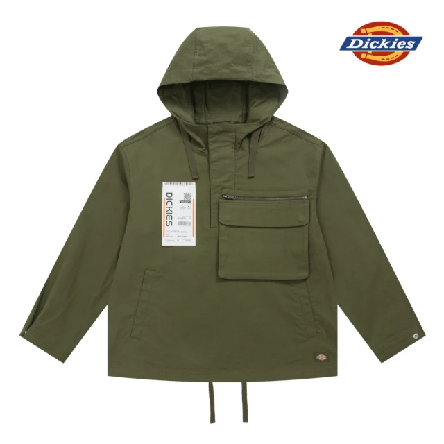 Dickies 男款復古藍純棉多口袋設計寬鬆休閒牛仔長褲｜D