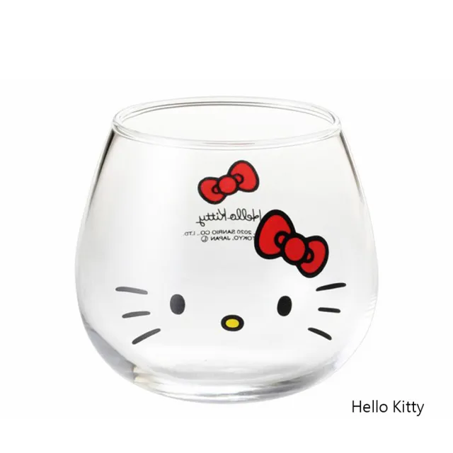 【SANRIO 三麗鷗】日本製 Sanrio玻璃杯_任選2款 水杯 320ml(Kitty / 美樂蒂 / 布丁狗 / 大耳狗 / 酷洛米)