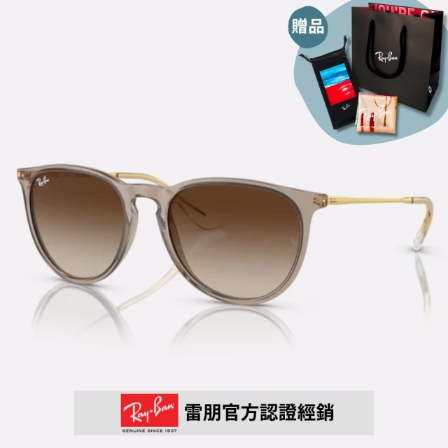 RayBan 雷朋 圓形膠框太陽眼鏡(RB4171F-674413 54mm)