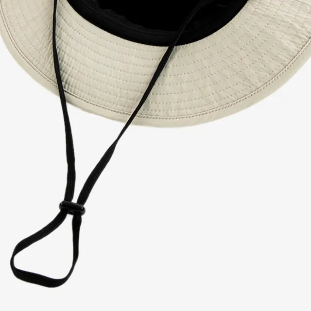 【Arnold Palmer 雨傘】配件-草寫LOGO遮陽帽(灰色)