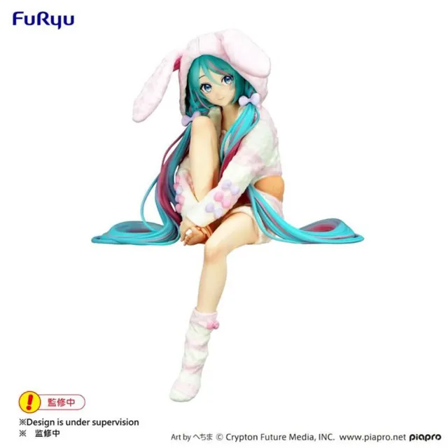 【FuRyu】預購25年1月到貨暫定★初音未來 花之妖精 兔耳連帽睡衣(景品 泡麵蓋公仔)