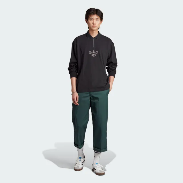 【adidas 官方旗艦】AAC 長袖 POLO 衫 男 - Originals HZ0709