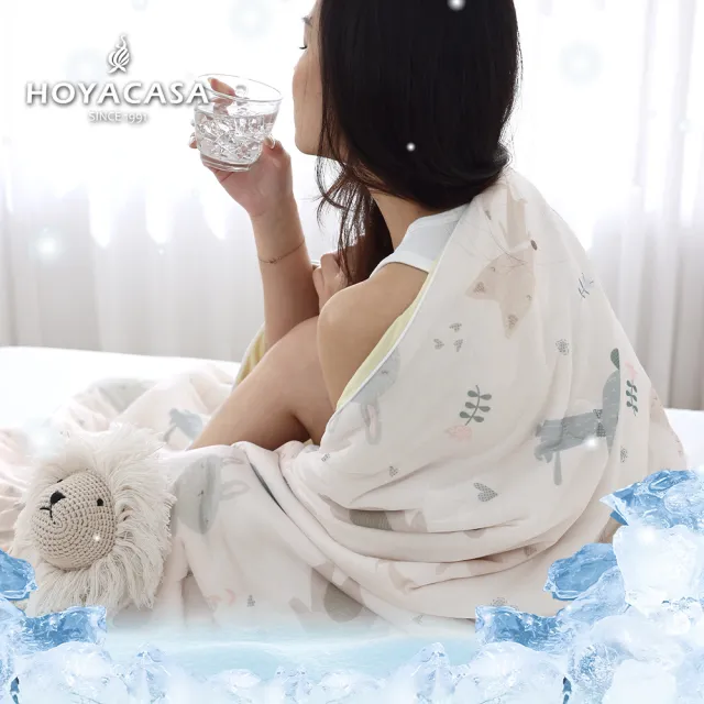【HOYACASA】極凍冰寶涼感涼被/床包枕套組(ICE BABY涼感系列-任選均一價)