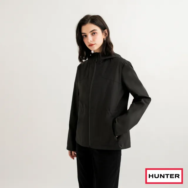 【HUNTER】女裝-Original輕量防水外套(黑色)