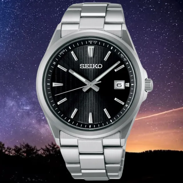 【SEIKO 精工】官方授權 太陽能電波腕錶 禮物推薦(SBTM351J/7B72-0AK0D)