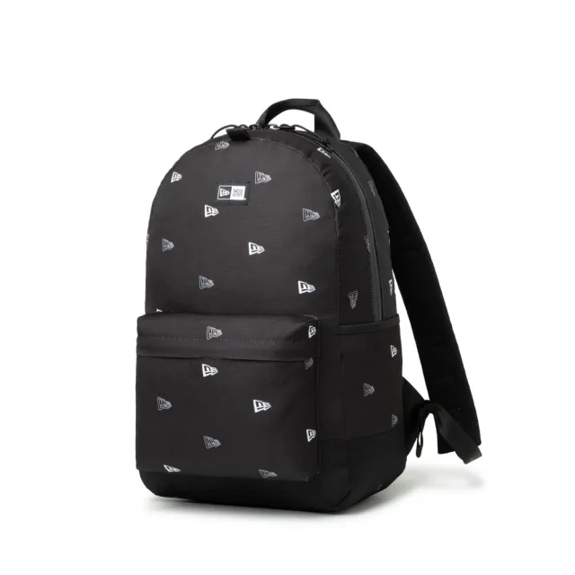 【NEW ERA】雙11 NEW ERA 男 女 後背包 日版LIGHT PACK NE MONOGRAM黑(NE14201361)