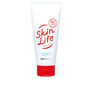 【日本牛乳石鹼】SkinLife滋卿愛青春調理洗面乳130g(無油配方/舒緩肌膚/柑橘花香調)