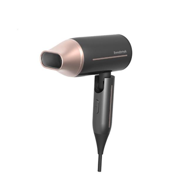 【Soodatek】負離子折疊吹風機-青春旅行版(SHD-01BK)