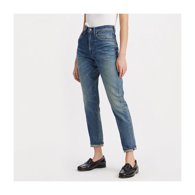 【LEVIS 官方旗艦】MADE IN JAPAN MIJ日本製 女款 高腰BOYFRIEND男友褲/微彈/及踝款 熱賣單品 A5893-0005