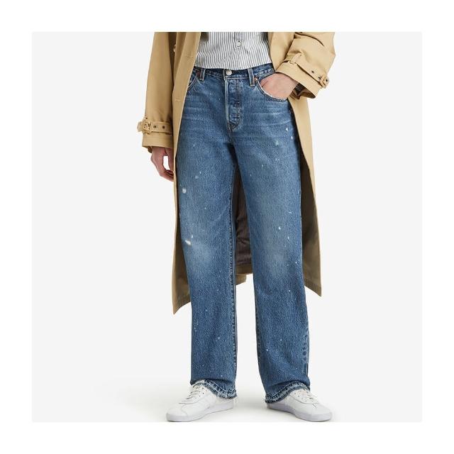 【LEVIS】501 90s女款中腰直筒丹寧牛仔褲 熱賣單品 A1959-0052