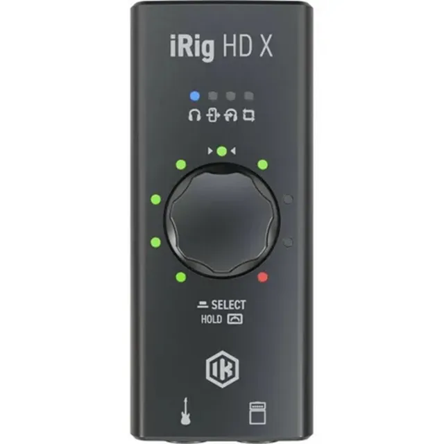 【IK Multimedia】iRig HD X(吉他錄音介面 適用iPhone iPad Mac PC)