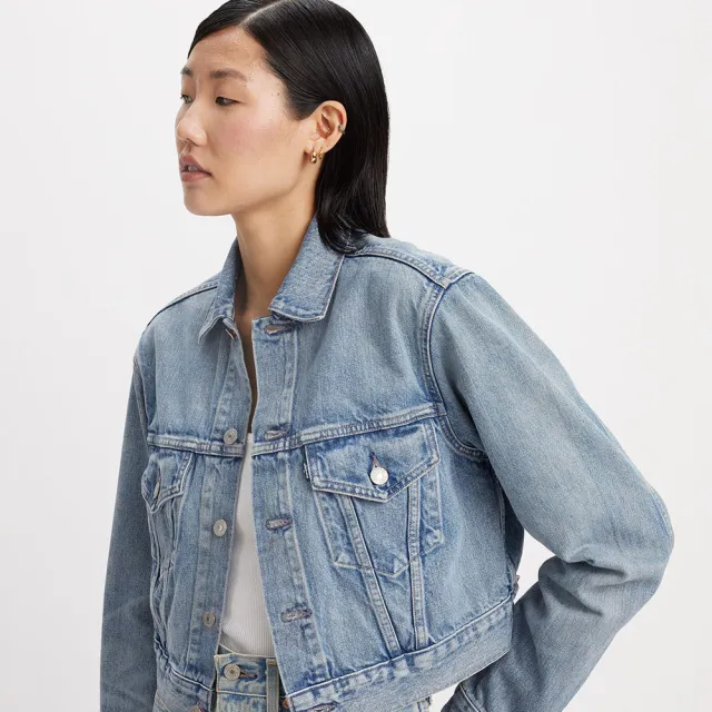 【LEVIS】MADE IN JAPAN MIJ日本製 女款 TYPE III 短版三代丹寧牛仔外套 熱賣單品 A9139-0000