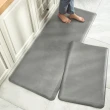 【半島良品】12MM科技氣墊/防油防水減壓皮革廚房地墊75x45cm(多款選 台灣環保印刷 踩屎感地墊)