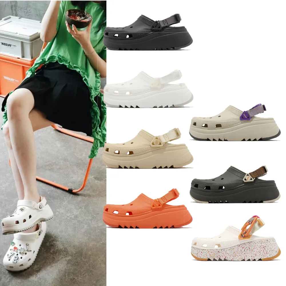 【Crocs】洞洞鞋 Hiker Xscape Clog 男女鞋 經典獵戶 克駱格 厚底 涼拖鞋 卡駱馳 單一價(20836583I)