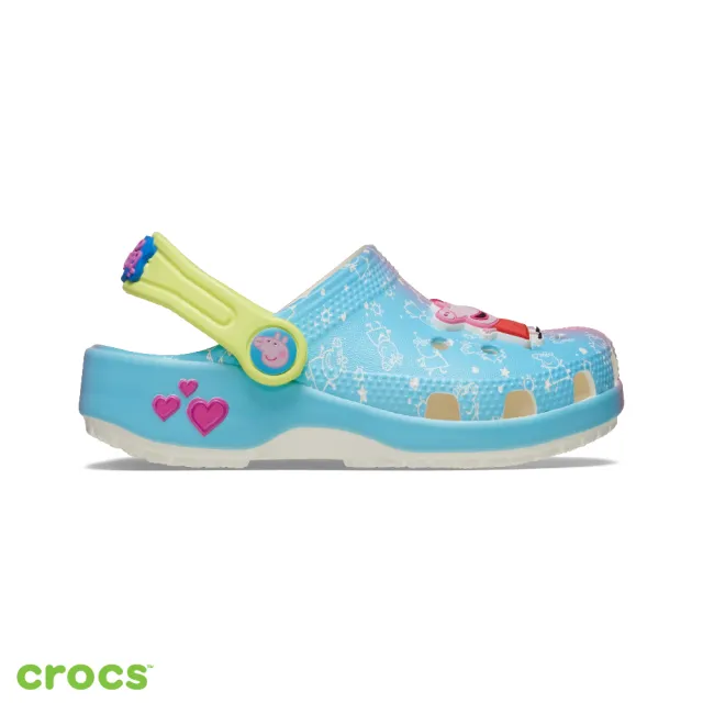 【Crocs】童鞋 經典小豬佩奇克駱格(210476-90H)