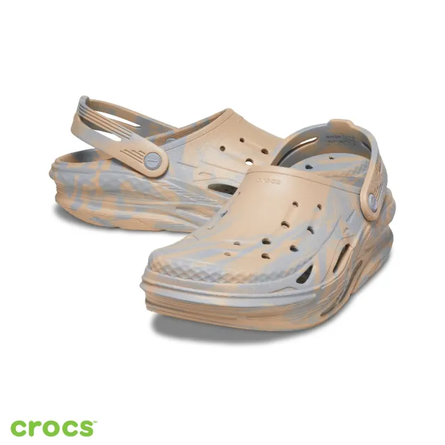 【Crocs】中性鞋 電波大理石花纹克駱格(210453-0ES)