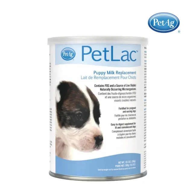 【PetAg 貝克】貝克進階優護犬用奶粉 Plus 10.5OZ.（300g）(全齡犬/寵物奶粉)