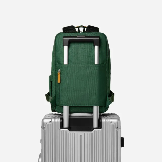 【Nordace】雙11 Siena Pro 13 綠色後背包/書包/電腦包 ND1120-6(日常及通勤上班上學)