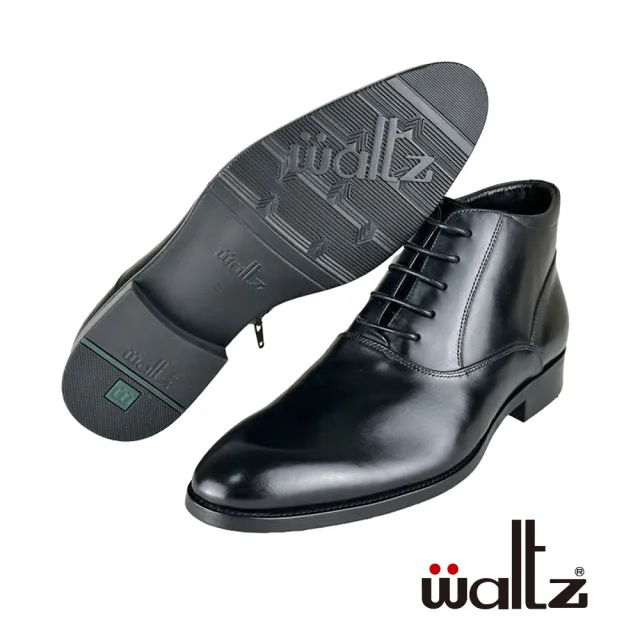 【Waltz】牛皮 短靴 靴子(4W642018-02 華爾滋皮鞋)