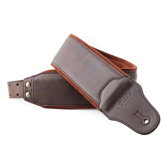 RightOn Straps Smooth Brown 吉他背帶(Bassman 系列 吉他背帶 貝斯背帶 西班牙進口)