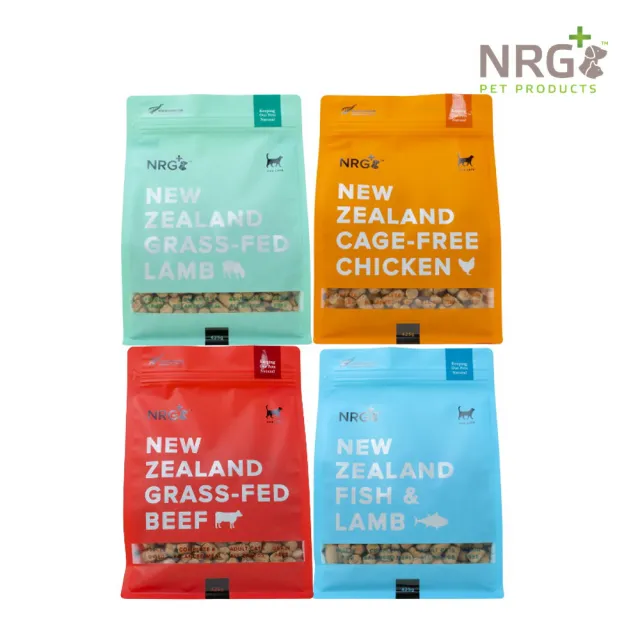 【紐西蘭NRG+】貓用原肉凍乾生食餐 425g(效期:2024/10)