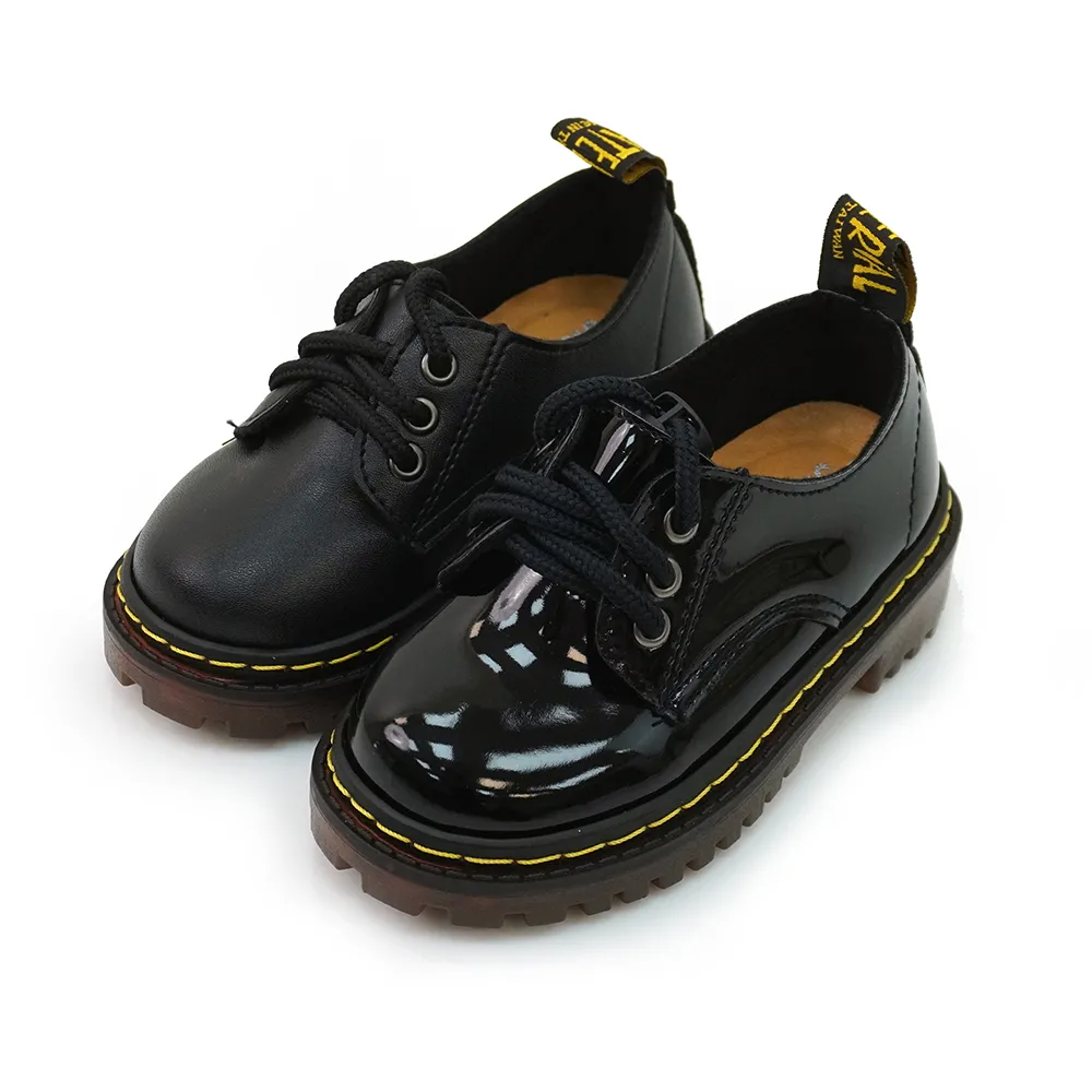 【MATERIAL 瑪特麗歐】童鞋 簡約綁帶樂福鞋 15-22 TB50200(童鞋)