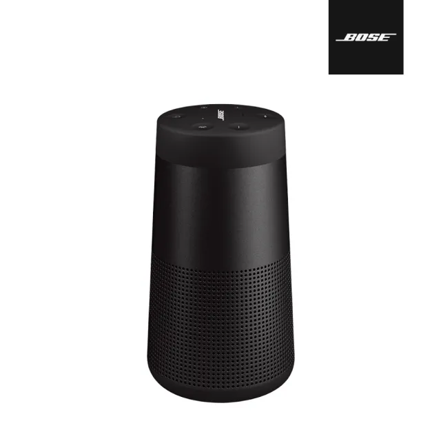 【BOSE】SoundLink Revolve II 防潑水 360° 全方向聲音 可攜式藍牙揚聲器 黑色