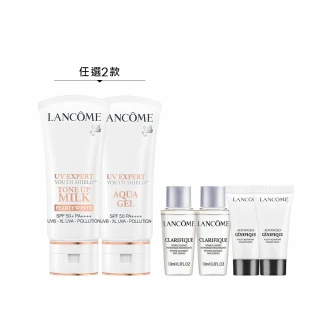 【蘭蔻】官方直營 超輕盈UV SPF50+ PA++++ 30ml雙入組(LANCOME/素顏霜任選二款/防曬)