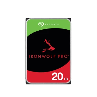 【SEAGATE 希捷】IronWolf Pro 20TB 3.5吋 7200轉 256MB NAS內接硬碟(ST20000NT001)