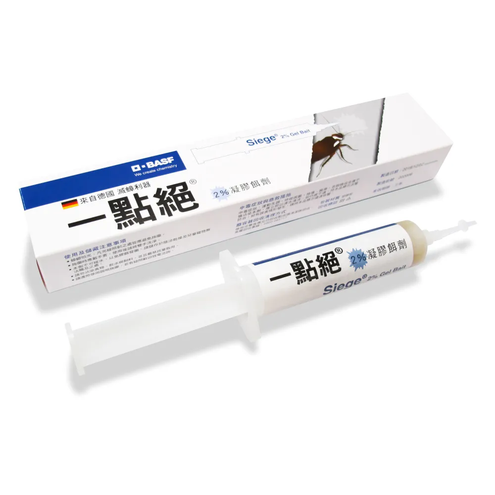 【一點絕】2%凝膠餌劑 30g(德國巴斯夫出品/除蟑螂)