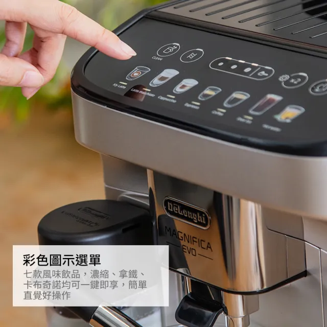 【Delonghi】ECAM 290.84.SB 全自動義式咖啡機(EVO 系列)