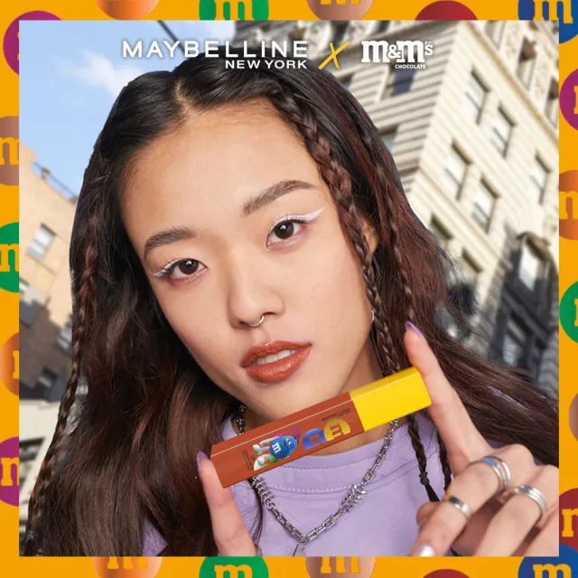 【MAYBELLINE 媚比琳】超持久霧感液態唇膏 M&M聯名款(2入組)