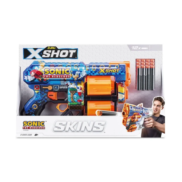 ToysRUs 玩具反斗城 X-Shot 塗裝系列音速小子