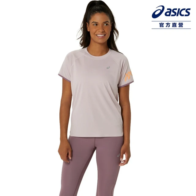 asics 亞瑟士 ICON 短袖上衣 女款 海外版 跑步上衣(2012C741-701)