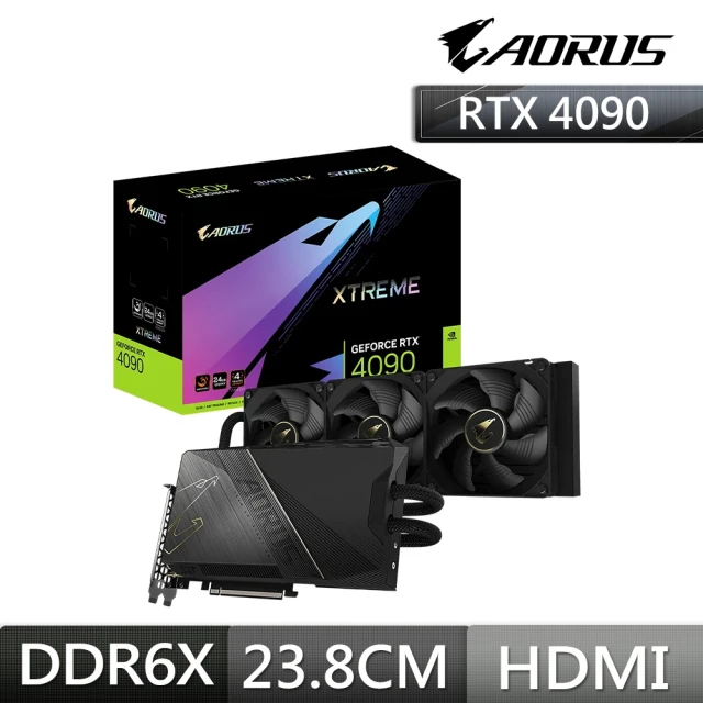 【GIGABYTE 技嘉】27型螢幕+RTX4090★AORUS GeForce RTX 4090 24G 顯示卡+GS27Q IPS電競螢幕