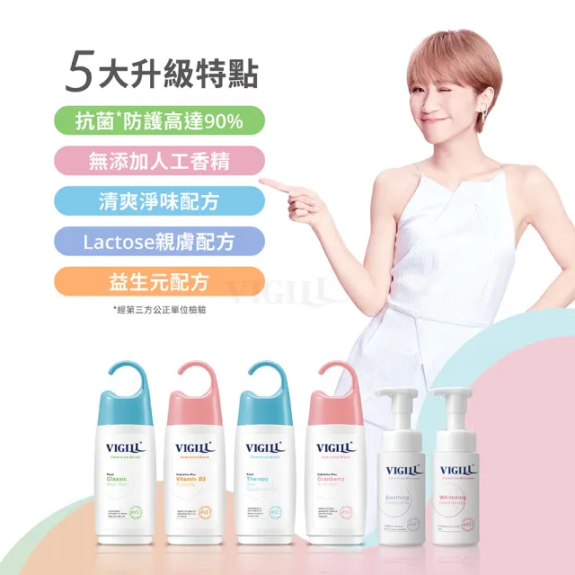 【VIGILL 婦潔】蔓越莓私密沐浴露 150ml/瓶(私密清潔 私密保養推薦)