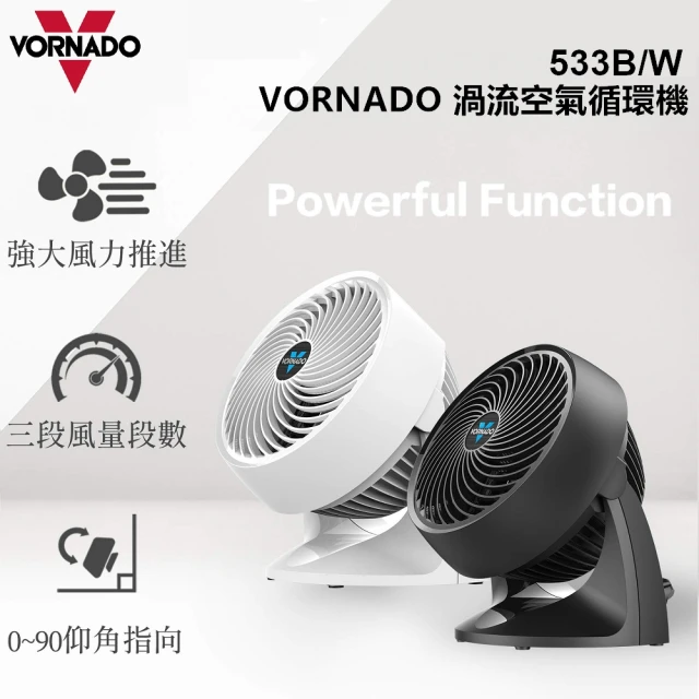 【VORNADO 沃拿多】渦流空氣循環機 533B