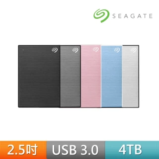 SEAGATE 希捷 搭 128GB 隨身碟 ★ One Touch 4TB 2.5吋USB3.0外接式行動硬碟(密碼版)