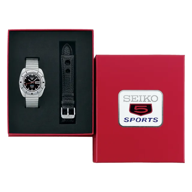 【SEIKO 精工】5 Sports 限量錶 機械錶 手錶 指針錶-38.5mm 開學必備首選 禮物(SRPL05K1/4R36-16L0D_SK043)