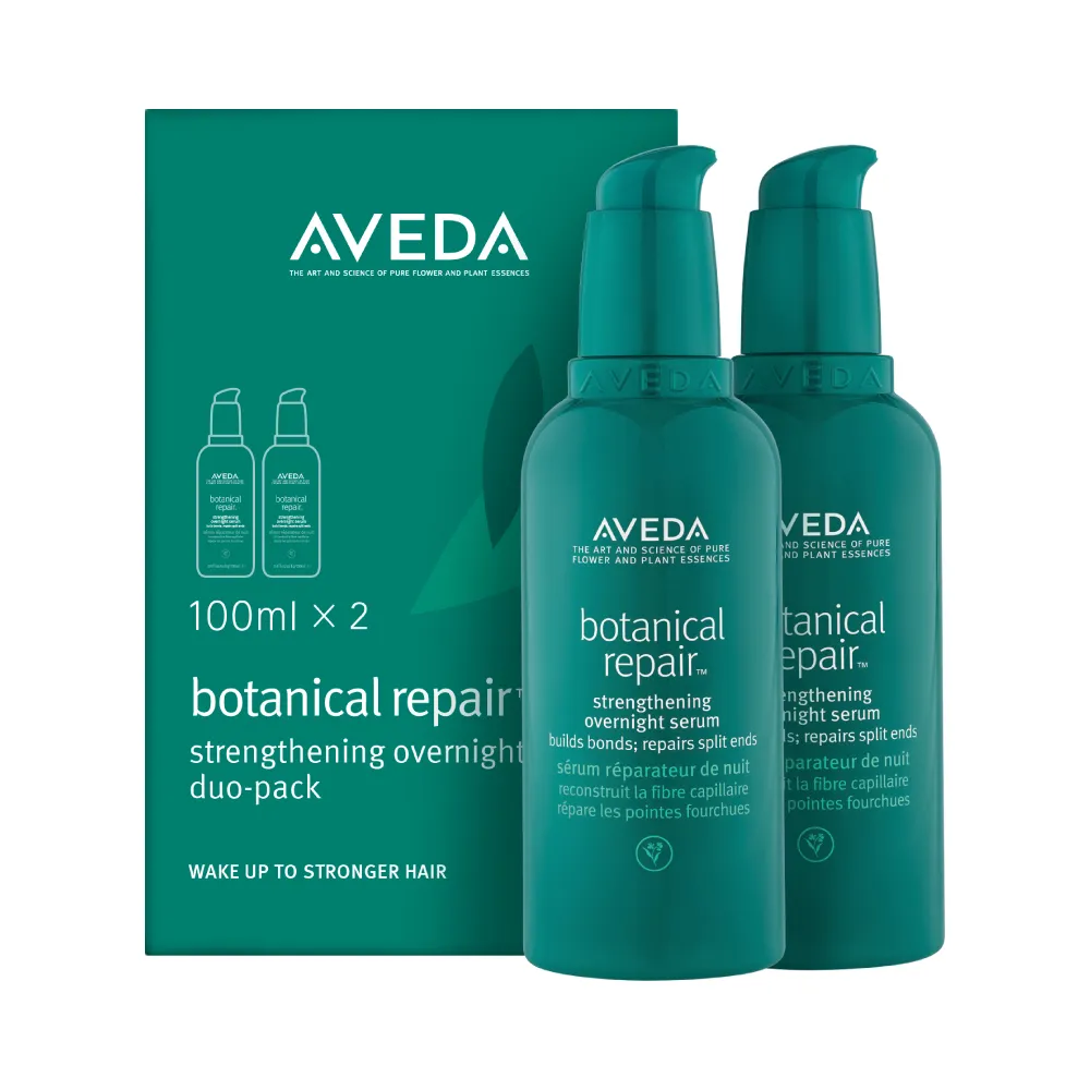 【AVEDA】花植結構重鍵馥活精萃二件組_100mlx2(夜間修護8小時 擺脫分岔毛燥)