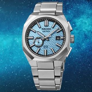 【SEIKO 精工】ASTRON系列 鈦金屬 多邊形 GPS太陽能腕錶 618 年中慶 禮物(SSJ027J1/3X62-0AF0B)